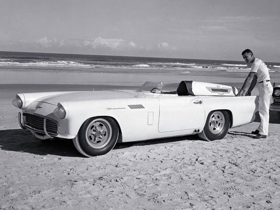 Ford Thunderbird Factory Racing Car The Battlebird '1957
